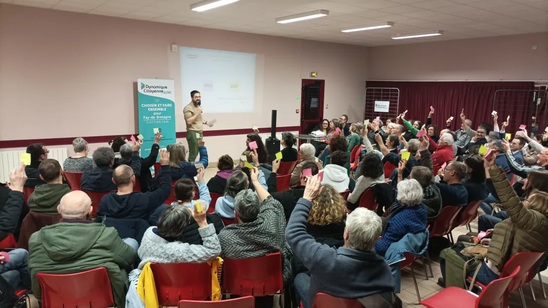 RENCONTRE AVEC LES CANDIDATS